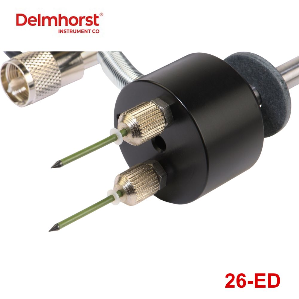 Điện cực búa trượt đo ẩm gỗ Delmhorst 26-ED có thước đo độ sâu điện cực đo độ ẩm Delmhorst 26-ED dạng búa trượt, điện cực đo độ ẩm gỗ Delmhorst 26ED, Delmhorst 26 ED Hammer Electrode