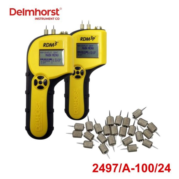 Kim máy Delmhorst 2497/A-100/24 thay thế cho máy đo độ ẩm gỗ, kim đo độ ẩm Delmhorst 2497/A - 100/24, Delmhorst 2497/A-100/24 Contact Pins Contact Pins w/Retainers