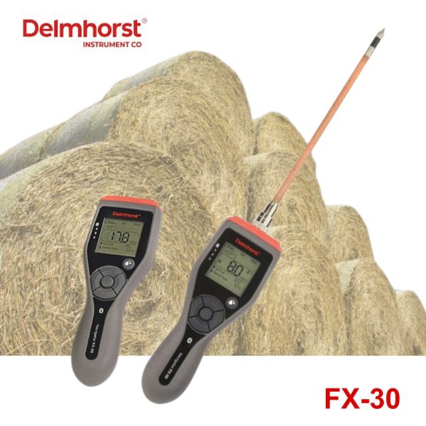 máy đo độ ẩm cỏ khô và nông sản Delmhorst FX-30, máy đo độ ẩm nông sản Delmhorst FX30, Delmhorst FX 30 Hay Moisture Meter