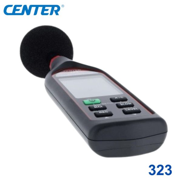 Máy đo ồn CENTER 323 Datalogger tự ghi dữ liệu, máy đo độ ồn âm thanh CENTER 323, CENTER-323 Digital Sound Level Meter