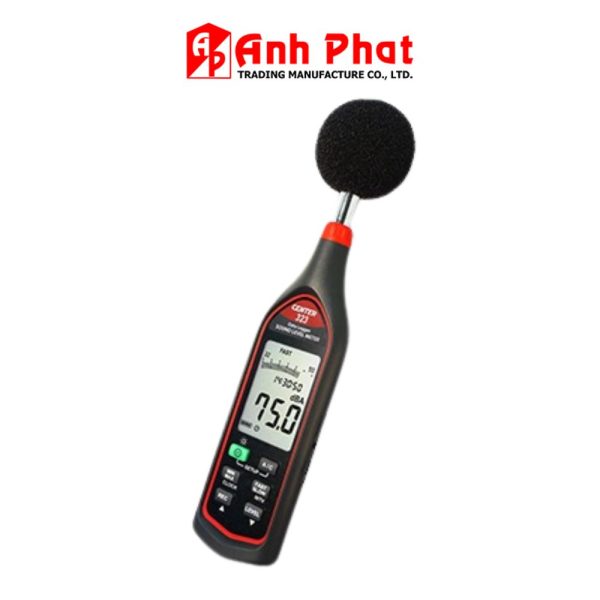 Máy đo ồn CENTER 323 Datalogger tự ghi dữ liệu, máy đo độ ồn âm thanh CENTER 323, CENTER-323 Digital Sound Level Meter