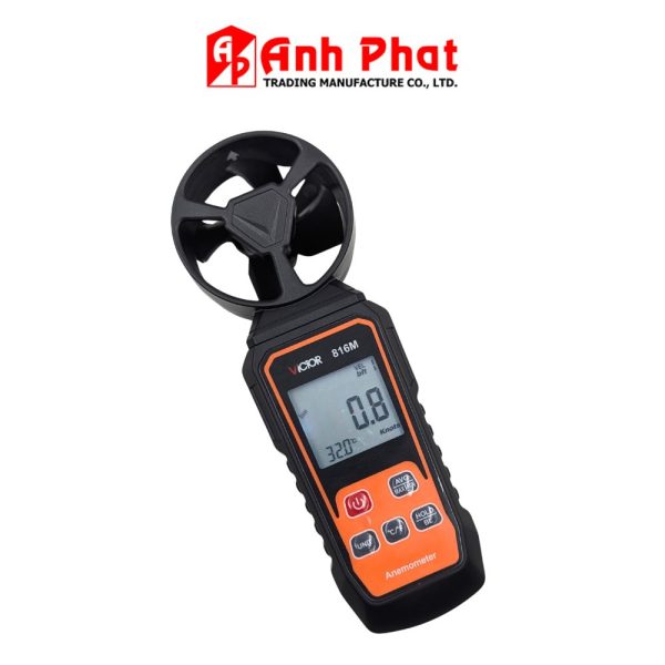 máy đo gió VICTOR 816M Digital anemometer, máy đo tốc độ gió VICTOR-816M, VICTOR 816M Anemometer