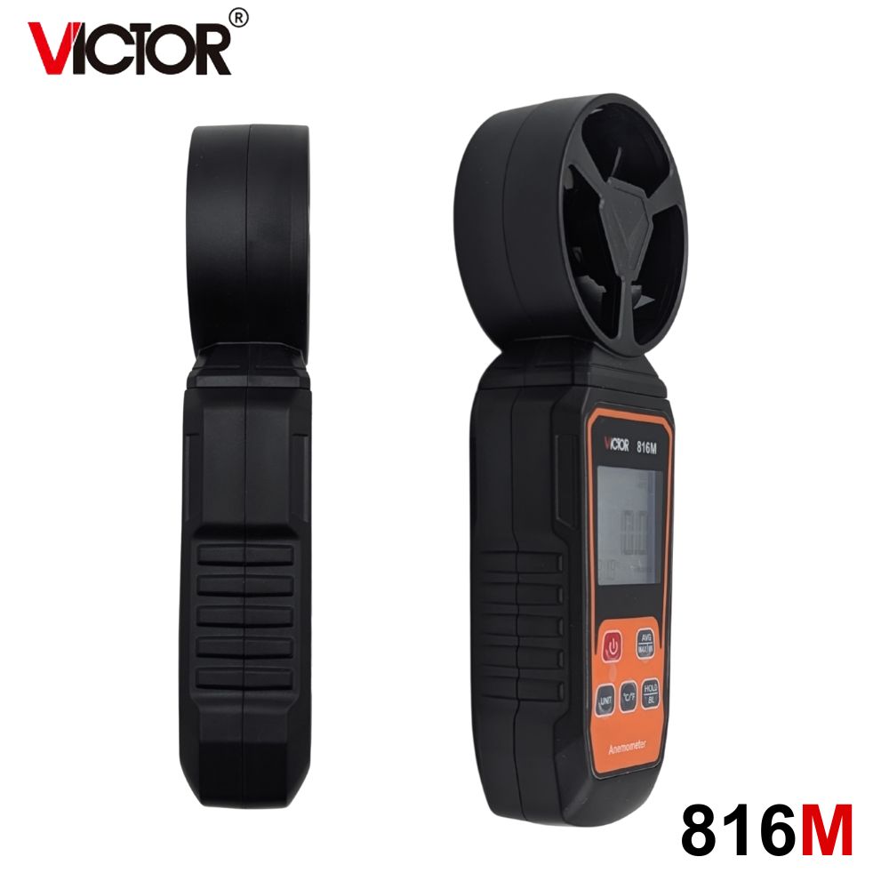 Máy đo gió VICTOR 816M cánh quạt cầm tay máy đo gió VICTOR 816M Digital anemometer, máy đo tốc độ gió VICTOR-816M, VICTOR 816M Anemometer