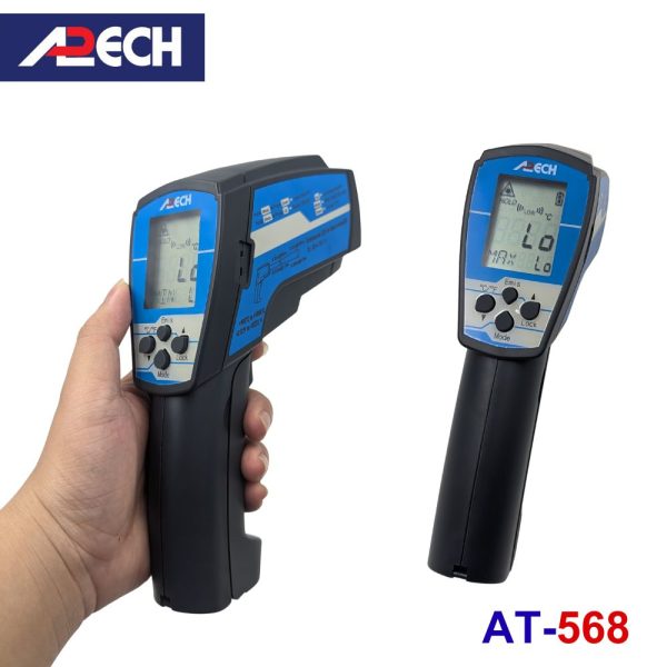 Máy đo nhiệt độ hồng ngoại APECH AT-568, nhiệt kế hồng ngoại APECH AT568, APECH AT 568 Infrared Thermometer