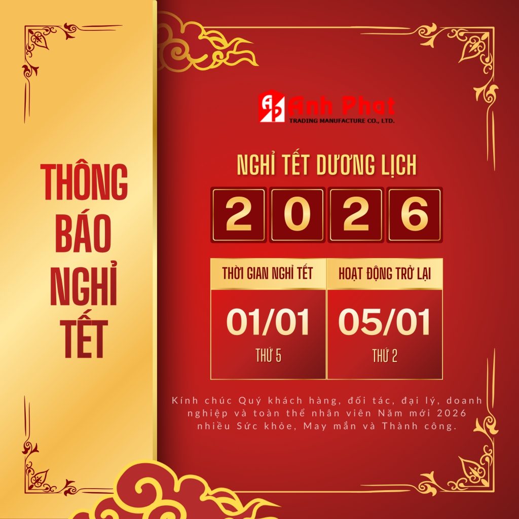 Thông báo nghỉ Tết Dương lịch 2026