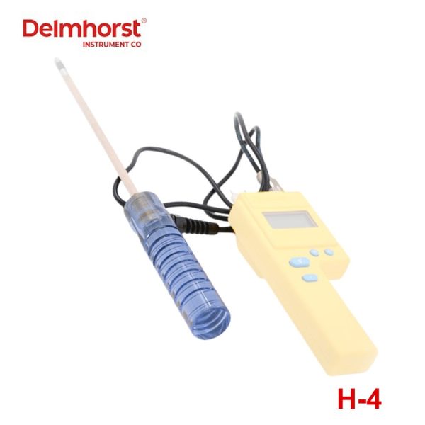 tay cầm Delmhorst H-4 gắn điện cực đo độ ẩm, Tay cầm gắn đầu dò điện cực Delmhorst H4 cho máy đo độ ẩm, Delmhorst H-4 Electrode Handle