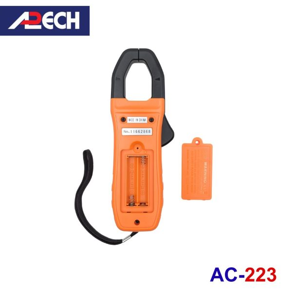 Ampe kìm APECH AC-223 True-RMS đo dòng AC, đồng hồ ampe kìm APECH AC223 True RMS, APECH AC 223 AC Clamp Meter