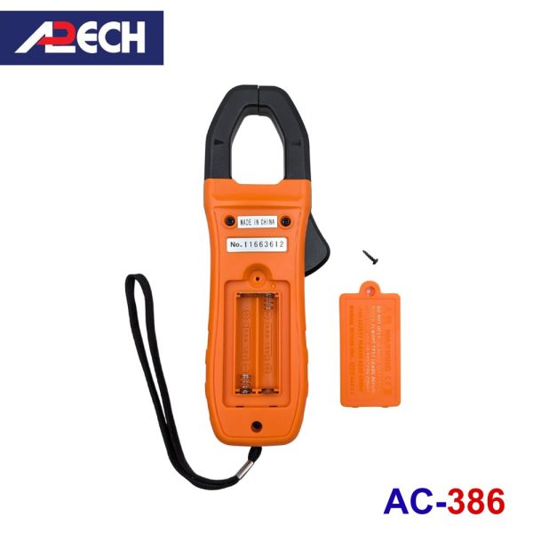 Ampe kìm APECH AC-386 True-RMS đo điện AC/DC, đồng hồ Ampe kìm AC/DC APECH AC386, APECH AC 386 AC/DC Clamp Meter
