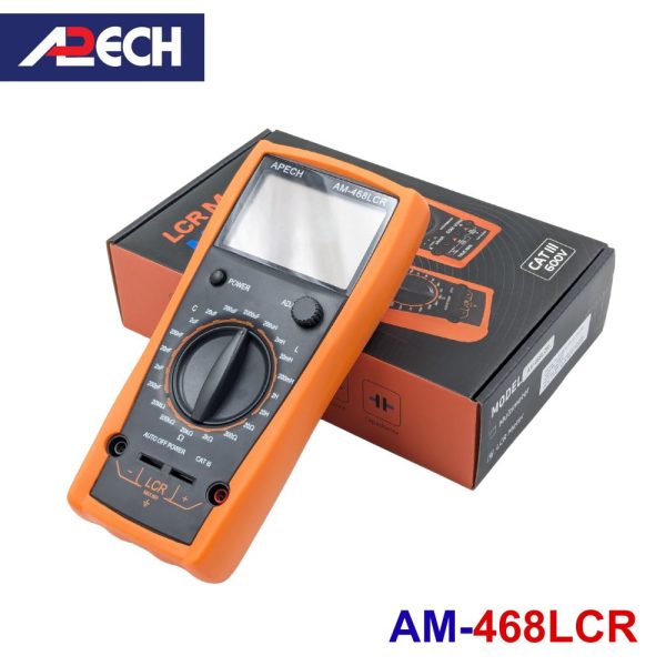 Máy đo LCR APECH AM-468LCR, đồng hồ đo LCR APECH AM-468 LCR, APECH AM 468 LCR Digital LCR Meter