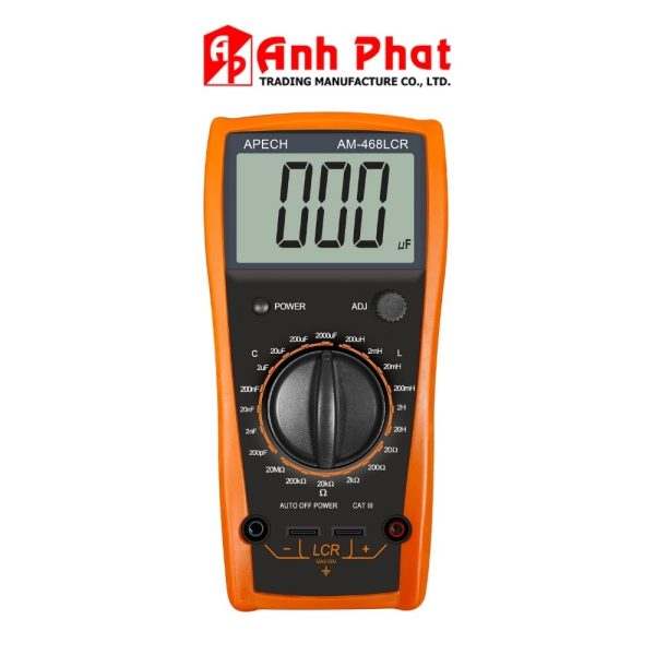 M&aacute;y đo LCR APECH AM-468LCR, đồng hồ đo LCR APECH AM-468 LCR, APECH AM 468 LCR Digital LCR Meter