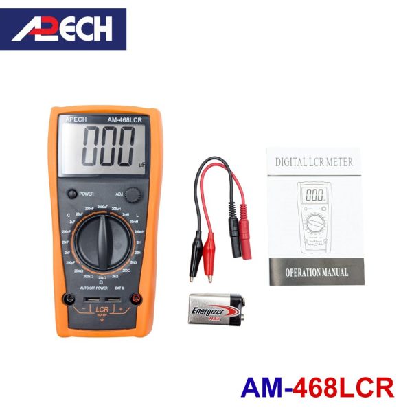 Máy đo LCR APECH AM-468LCR, đồng hồ đo LCR APECH AM-468 LCR, APECH AM 468 LCR Digital LCR Meter