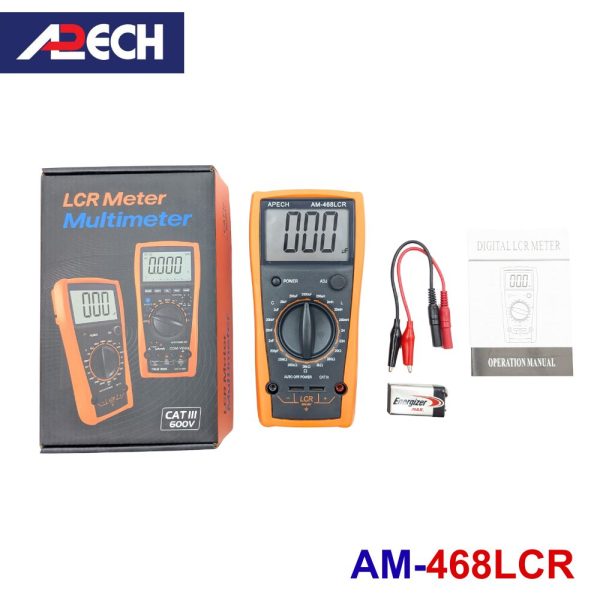 Máy đo LCR APECH AM-468LCR, đồng hồ đo LCR APECH AM-468 LCR, APECH AM 468 LCR Digital LCR Meter