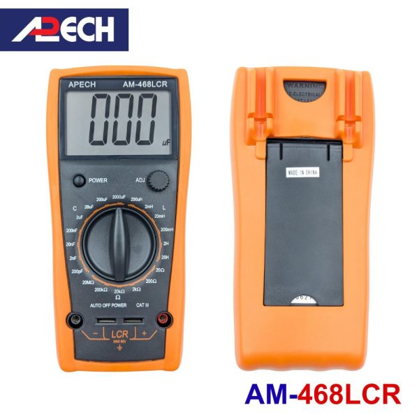 Máy đo LCR APECH AM-468LCR, đồng hồ đo LCR APECH AM-468 LCR, APECH AM 468 LCR Digital LCR Meter