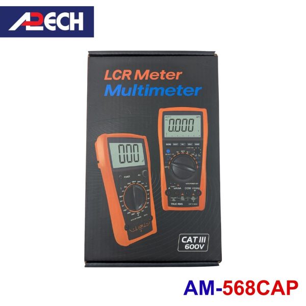 Máy đo điện dung APECH AM-568CAP, đồng hồ đo điện dung tụ điện APECH AM 568CAP, APECH AM-568 CAP Capacitance Meter