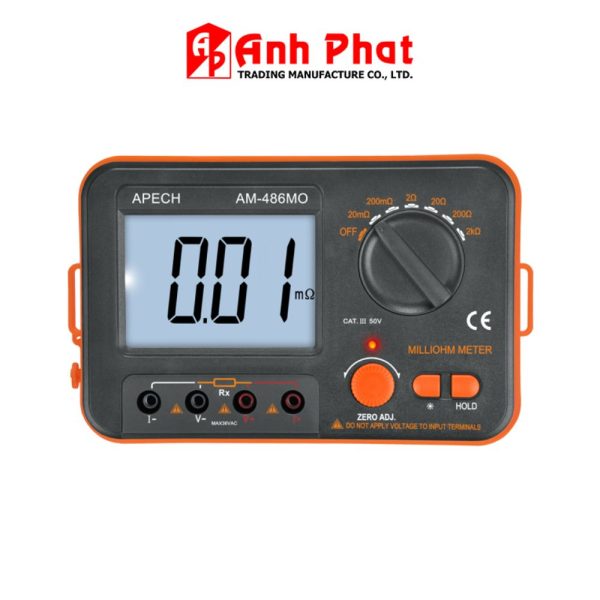 Máy đo điện trở thấp APECH AM-486MO