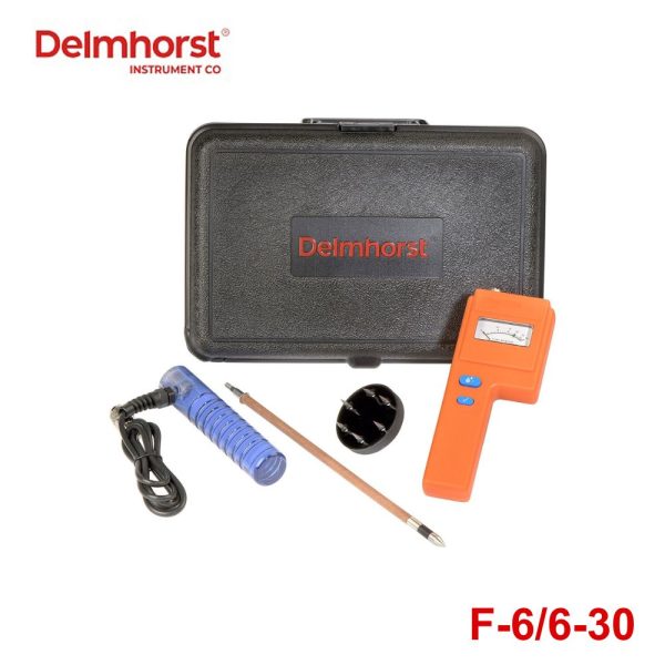 Máy đo độ ẩm cỏ khô Delmhorst F-6/6-30, máy đo độ ẩm chỉ thị kim Delmhorst F-6 6-30, Delmhorst F6 6-30 Moisture Meter for Hay