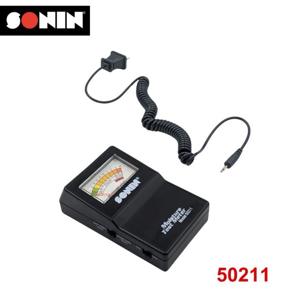 Máy đo độ ẩm gỗ Sonin 50211 Analog chỉ thị kim, máy đo độ ẩm giá rẻ Sonin 50211, Sonin 50211 Analog Moisture Meter
