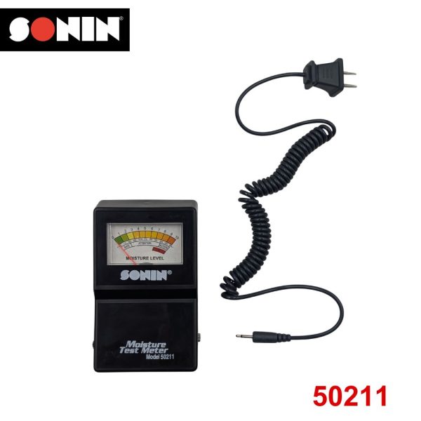 Máy đo độ ẩm gỗ Sonin 50211 Analog chỉ thị kim, máy đo độ ẩm giá rẻ Sonin 50211, Sonin 50211 Analog Moisture Meter