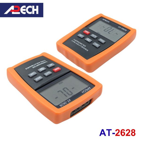 Máy đo nhiệt độ APECH AT-2628 tiếp xúc có ghi dữ liệu, máy đo nhiệt độ tiếp xúc APECH AT2628, APECH AT 2628 Digital Contact Thermometer