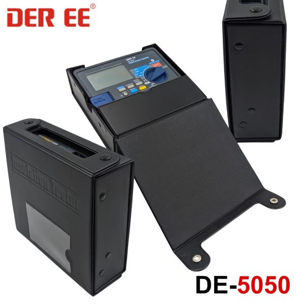Máy đo điện trở cách điện DER EE DE-5050, đồng hồ đo cách điện DEREE DE-5050, DEREE DE 5050 Digital Insulation Tester