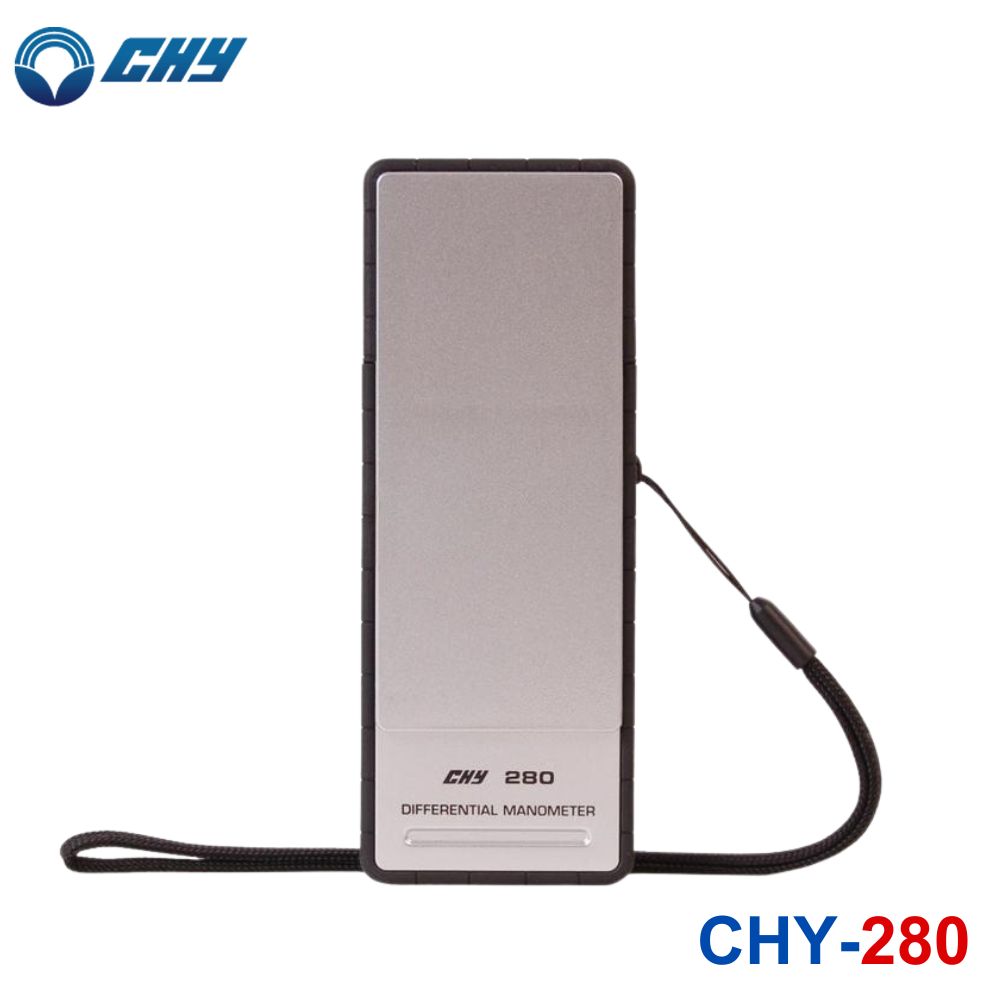 Máy đo áp suất không khí CHY 280 cầm tay Máy đo áp suất không khí CHY CHY-280, máy đo chênh lệch áp suất CHY 280, CHY 280 Differential Manometer