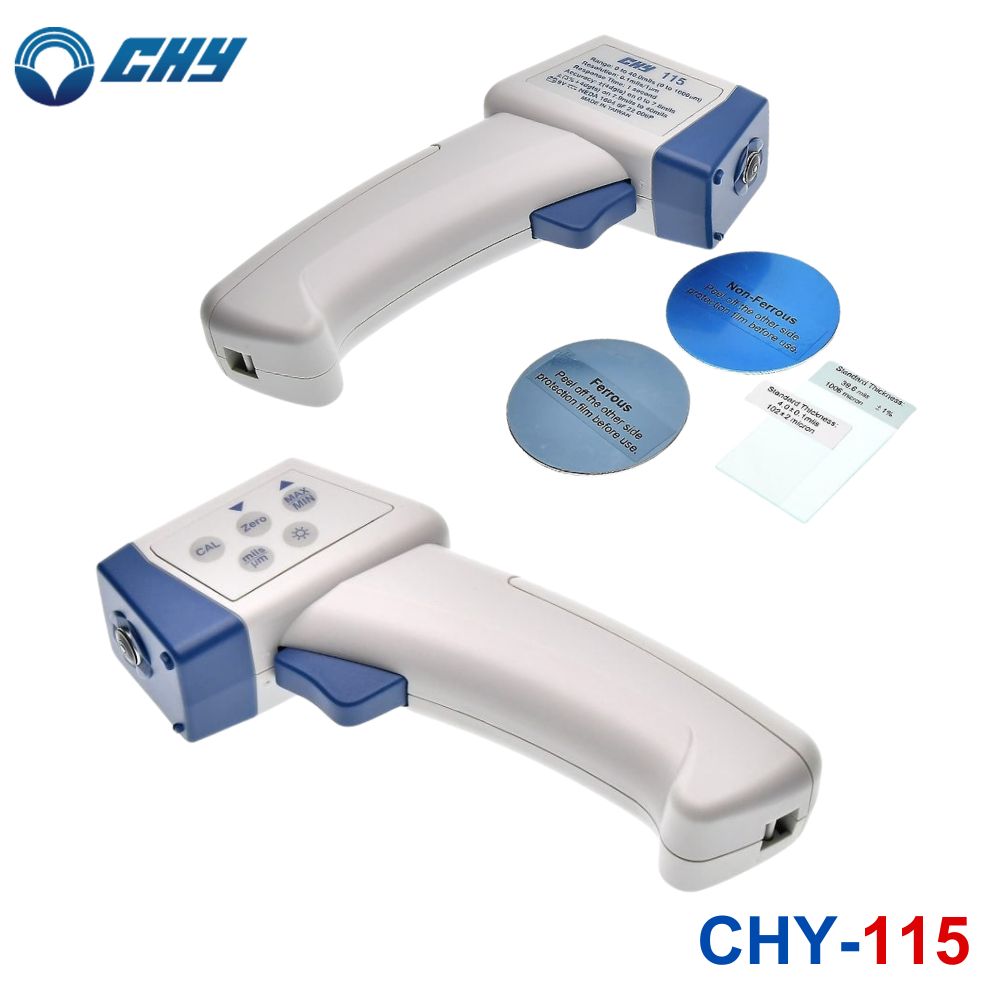 Máy đo độ dày lớp sơn CHY 115 cầm tay Máy đo độ dày lớp sơn CHY 115 cầm tay, thiết bị đo độ dày lớp sơn phủ CHY 115, CHY-115 Coating Thickness Gauge