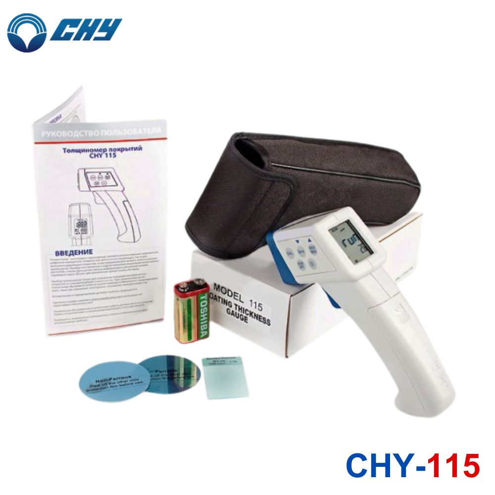 Máy đo độ dày lớp sơn CHY 115 cầm tay Máy đo độ dày lớp sơn CHY 115 cầm tay, thiết bị đo độ dày lớp sơn phủ CHY 115, CHY-115 Coating Thickness Gauge
