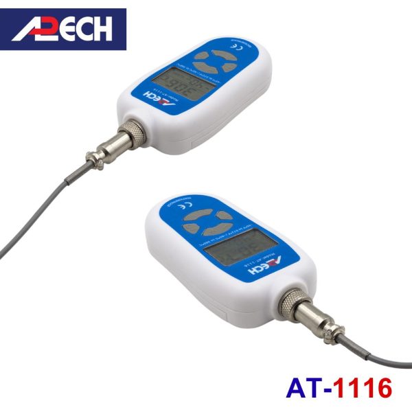 máy đo nhiệt độ tiếp xúc APECH AT-1116 đầu dò rời, nhiệt kế điện tử APECH AT1116, APECH AT 1116 Digital Thermometer