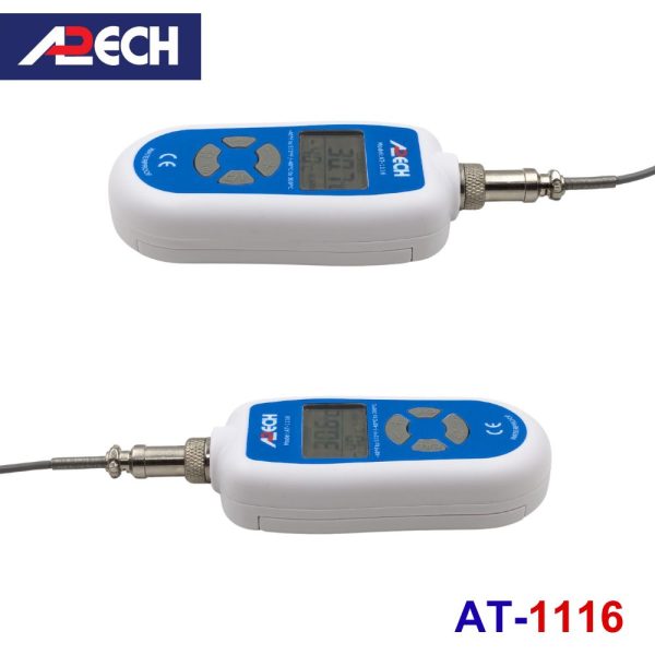 máy đo nhiệt độ tiếp xúc APECH AT-1116 đầu dò rời, nhiệt kế điện tử APECH AT1116, APECH AT 1116 Digital Thermometer