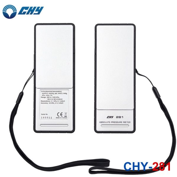 Máy đo áp suất tuyệt đối CHY 281, khí áp kế điện tử CHY-281, CHY 281 Absolute Pressure Meter