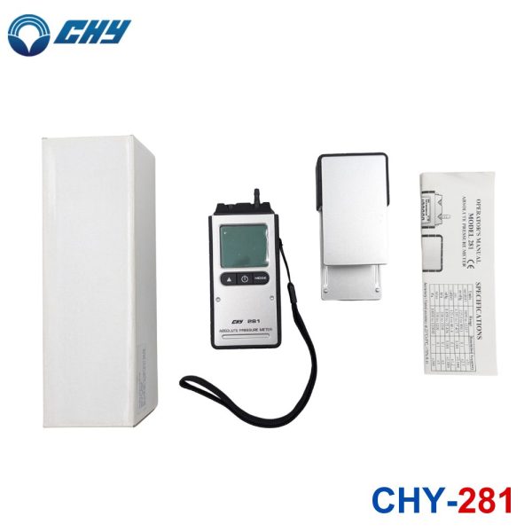 Máy đo áp suất tuyệt đối CHY 281, khí áp kế điện tử CHY-281, CHY 281 Absolute Pressure Meter