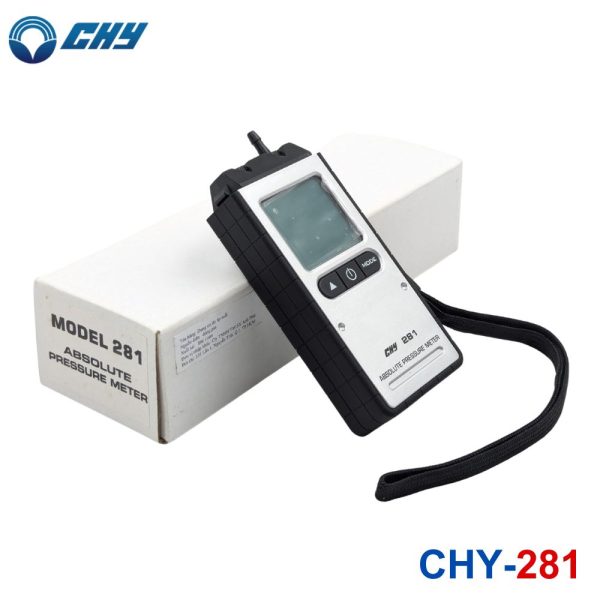 Máy đo áp suất tuyệt đối CHY 281, khí áp kế điện tử CHY-281, CHY 281 Absolute Pressure Meter
