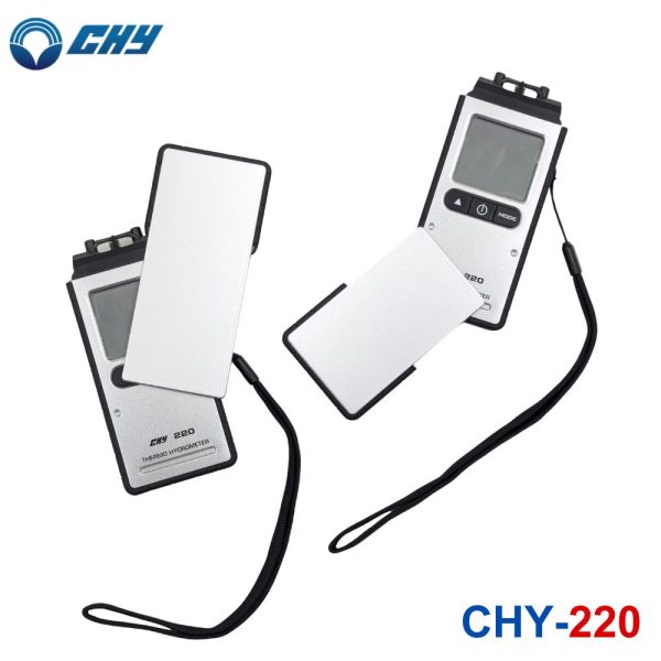 máy đo độ ẩm CHY 220 cầm tay, nhiệt ẩm kế CHY-220, CHY 220 Digital Thermo-Hygrometer