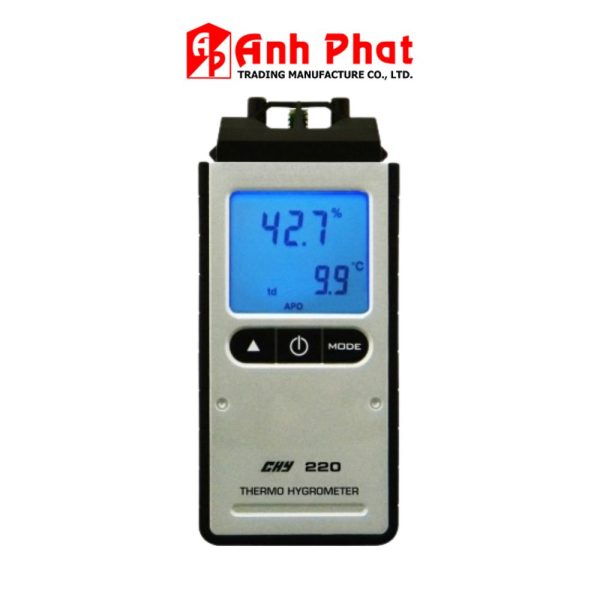 m&aacute;y đo độ ẩm CHY 220 cầm tay, nhiệt ẩm kế CHY-220, CHY 220 Digital Thermo-Hygrometer