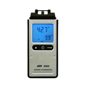 máy đo độ ẩm CHY 220 cầm tay, nhiệt ẩm kế CHY-220, CHY 220 Digital Thermo-Hygrometer