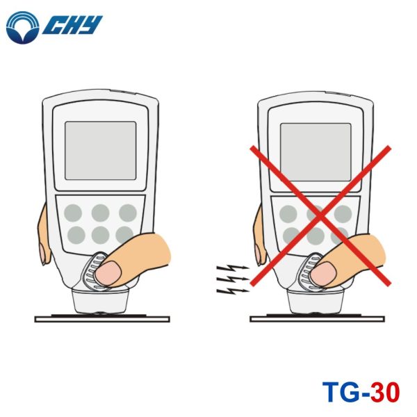 Máy đo độ dày lớp sơn CHY TG-03 cầm tay, máy đo độ dày lớp phủ CHY TG03, CHY TG 03 Coating Thickness Gauge