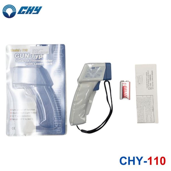 Máy đo nhiệt độ hồng ngoại CHY 110, nhiệt kế hồng ngoại CHY-110, CHY 110 Infrared Thermometer