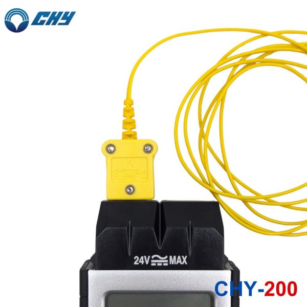máy đo nhiệt độ tiếp xúc CHY 200, máy đo nhiệt độ tiếp xúc loại K CHY-200, CHY 200 K-type thermometer