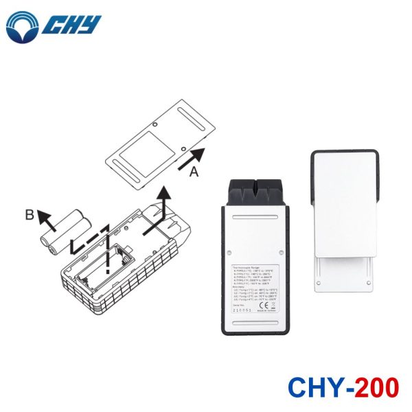máy đo nhiệt độ tiếp xúc CHY 200, máy đo nhiệt độ tiếp xúc loại K CHY-200, CHY 200 K-type thermometer