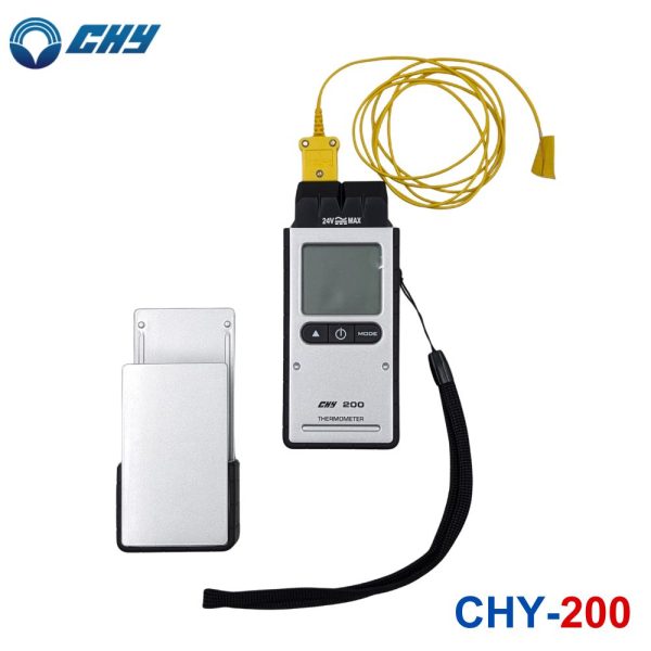 máy đo nhiệt độ tiếp xúc CHY 200, máy đo nhiệt độ tiếp xúc loại K CHY-200, CHY 200 K-type thermometer