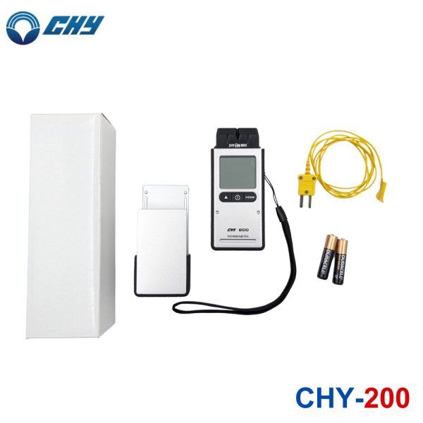 máy đo nhiệt độ tiếp xúc CHY 200, máy đo nhiệt độ tiếp xúc loại K CHY-200, CHY 200 K-type thermometer