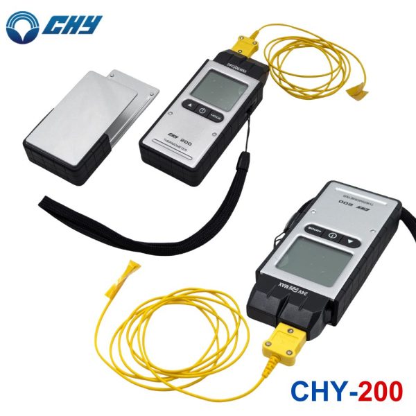 máy đo nhiệt độ tiếp xúc CHY 200, máy đo nhiệt độ tiếp xúc loại K CHY-200, CHY 200 K-type thermometer