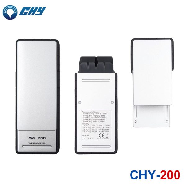máy đo nhiệt độ tiếp xúc CHY 200, máy đo nhiệt độ tiếp xúc loại K CHY-200, CHY 200 K-type thermometer