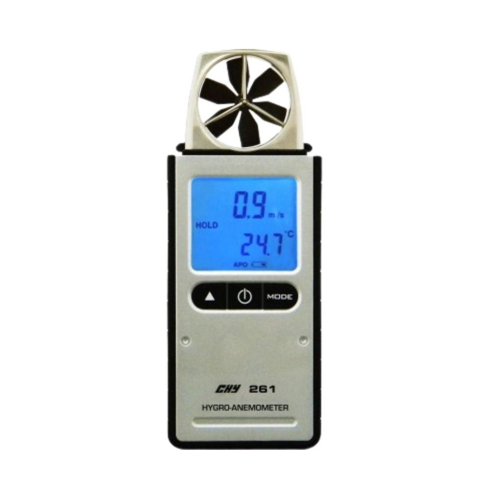 Máy đo vi khí hậu CHY 261 cầm tay, máy đo môi trường CHY-261, CHY 261 Hygro-Anemometer