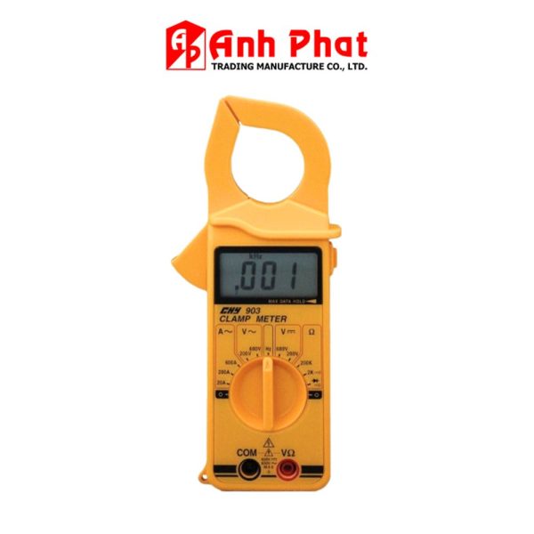 Ampe k&igrave;m CHY 903 Clamp Meter, Ampe k&igrave;m hiện số CHY 903, Ampe k&igrave;m AC CHY-903