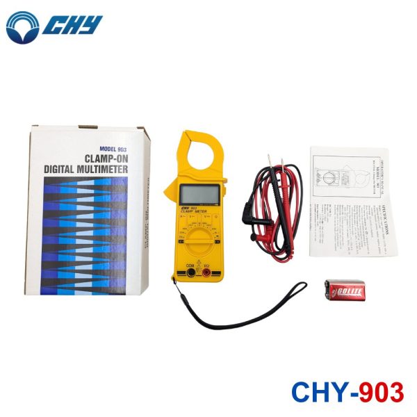 Ampe kìm CHY 903 Clamp Meter, Ampe kìm hiện số CHY 903, Ampe kìm AC CHY-903