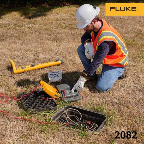 Bộ thiết bị định vị công trình ngầm FLUKE 2082, máy tìm đường dây điện ngầm FLUKE-2082, Fluke 2082 Underground Utility Locator