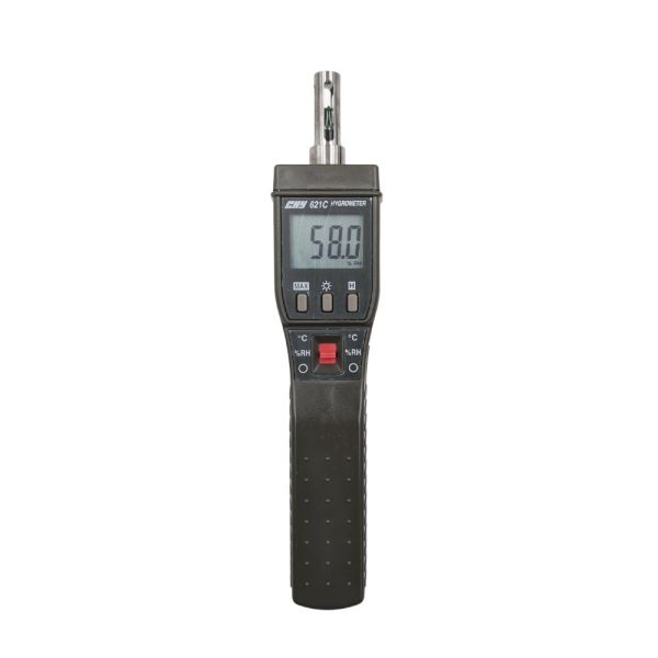 Máy đo độ ẩm CHY 621C cầm tay, nhiệt ẩm kế điện tử CHY 621C, CHY-621C Thermo-Hygrometer