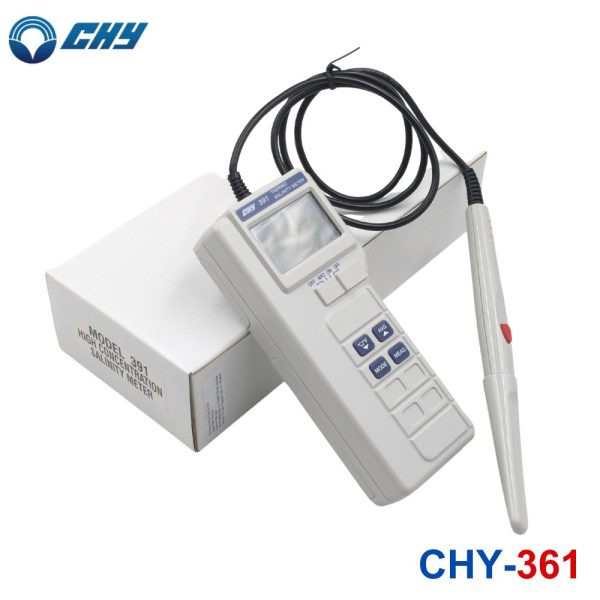 Máy đo độ mặn CHY 391, thiết bị đo độ mặn nồng độ cao CHY 391, CHY-391 Salinity Meter
