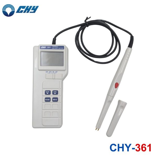 Máy đo độ mặn CHY 391, thiết bị đo độ mặn nồng độ cao CHY 391, CHY-391 Salinity Meter
